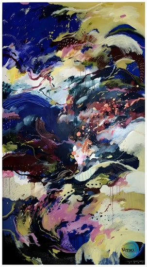 The Deep Expectation - 125 x 235 cm / Acrylic / Unframed, shipped in a roll