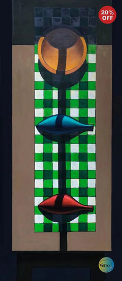 The Feast 1 73 x 164 cm / Oil / Unframed, shipped in a roll