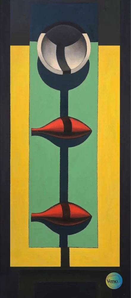 The Feast 2 73 x 164 cm / Oil / Unframed, shipped in a roll