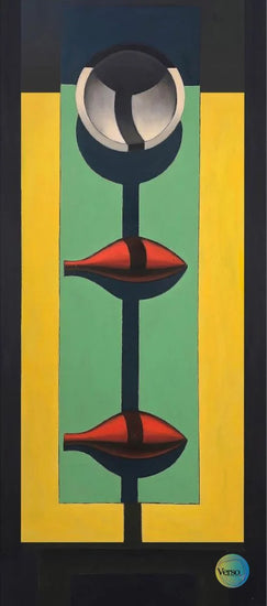 The Feast 2 73 x 164 cm / Oil / Unframed, shipped in roll