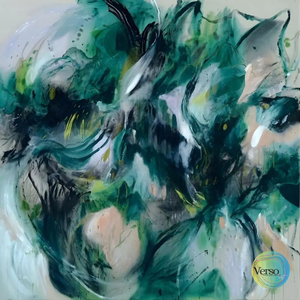 The Hidden Shadow - 180 x 180 cm / Acrylic / Unframed, shipped in a roll