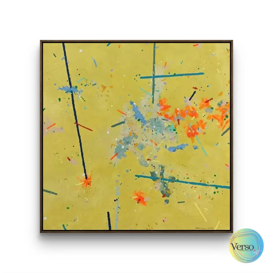 THE LIGHT - 100 x 100 cm / Mixed / Framed, shipped flat