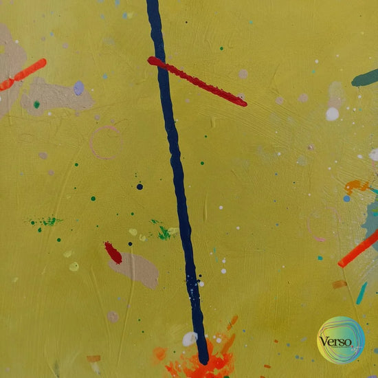 THE LIGHT - 100 x 100 cm / Mixed / Framed, shipped flat