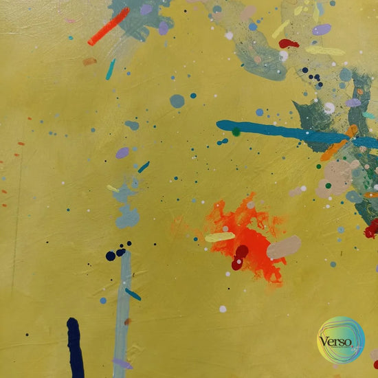 THE LIGHT - 100 x 100 cm / Mixed / Framed, shipped flat