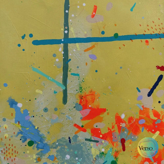 THE LIGHT - 100 x 100 cm / Mixed / Framed, shipped flat