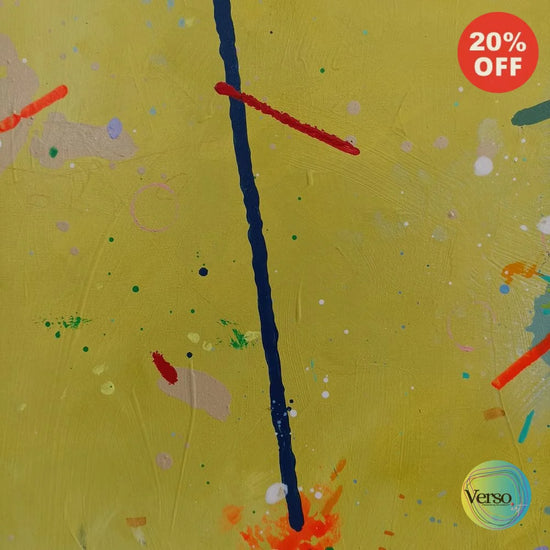 THE LIGHT - 100 x 100 cm / Mixed / Framed, shipped flat