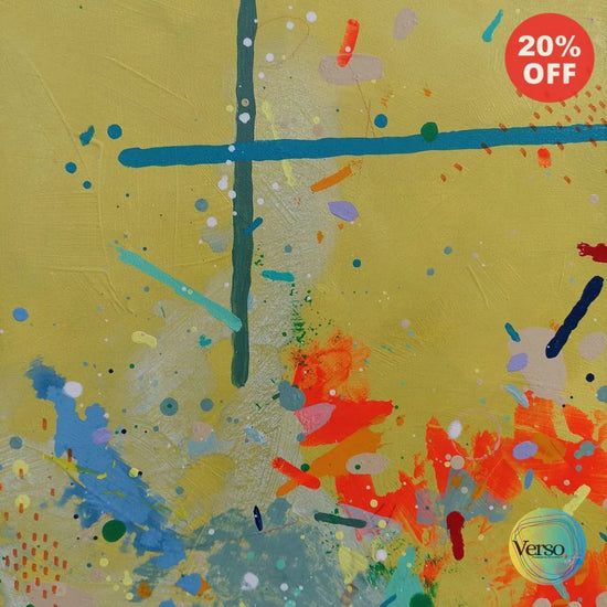 THE LIGHT - 100 x 100 cm / Mixed / Framed, shipped flat