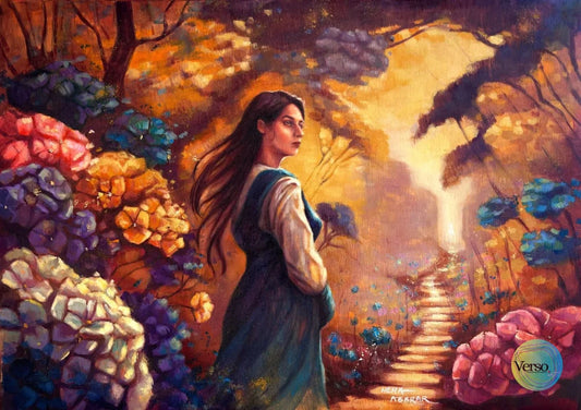 The Path 59.4 x 42 cm / Oil / Unframed, shipped in a roll