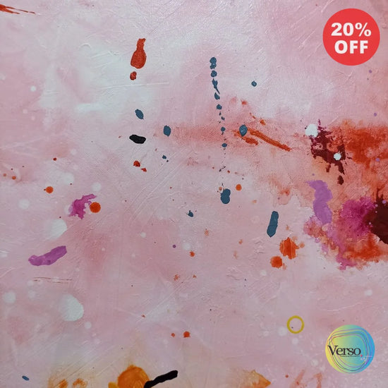 The Presence - 100 x 100 cm / Mixed / Framed, shipped flat