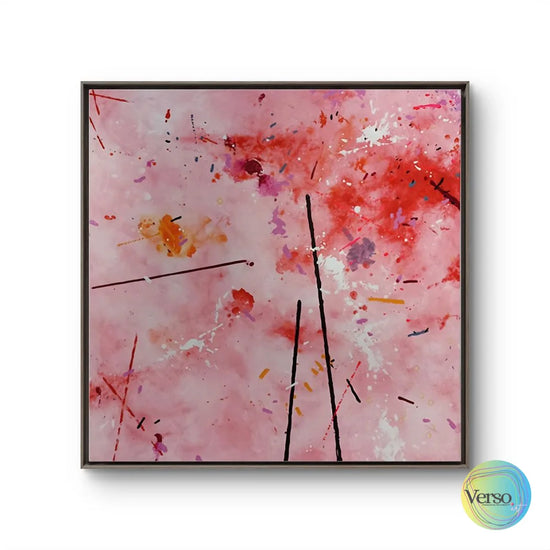The Presence - 100 x 100 cm / Mixed / Framed, shipped flat