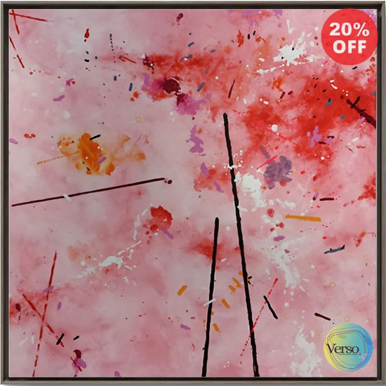 The Presence - 100 x 100 cm / Mixed / Framed, shipped flat