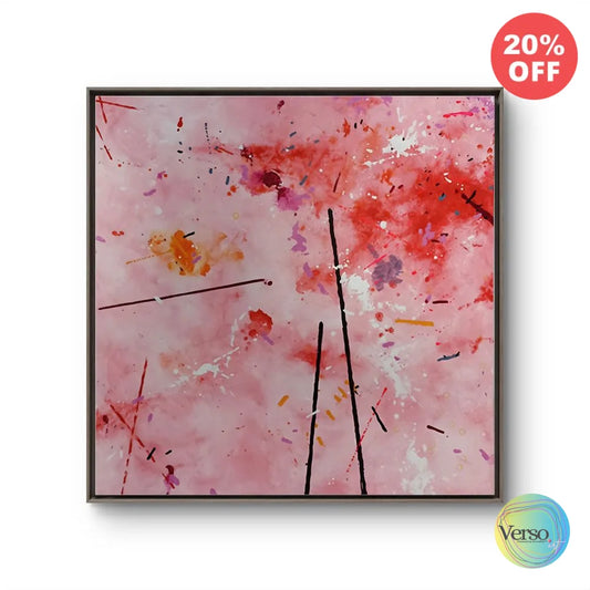 The Presence - 100 x 100 cm / Mixed / Framed, shipped flat