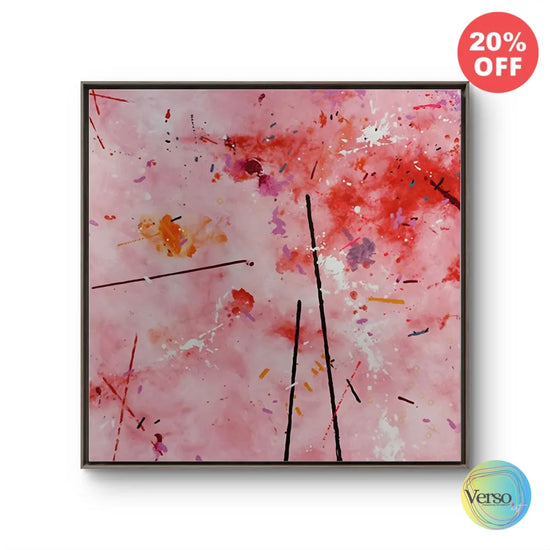 The Presence - 100 x 100 cm / Mixed / Framed, shipped flat