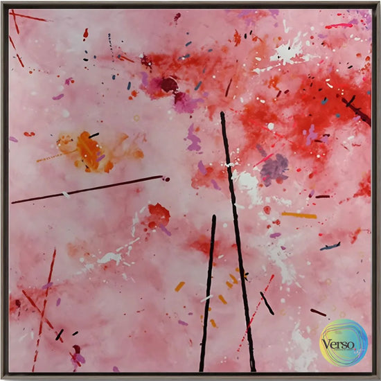 The Presence - 100 x 100 cm / Mixed / Framed, shipped flat