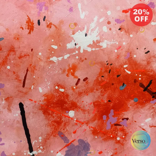 The Presence - 100 x 100 cm / Mixed / Framed, shipped flat