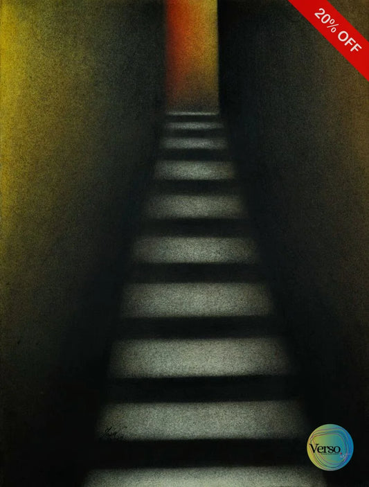 The Stairs Series 1 56 x 76 cm / Mixed / Unframed, shipped in a roll