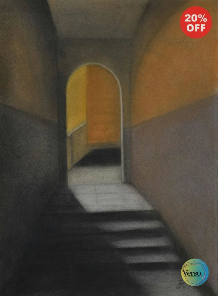 The Stairs Series 2 56 x 76 cm / Mixed / Unframed, shipped in roll