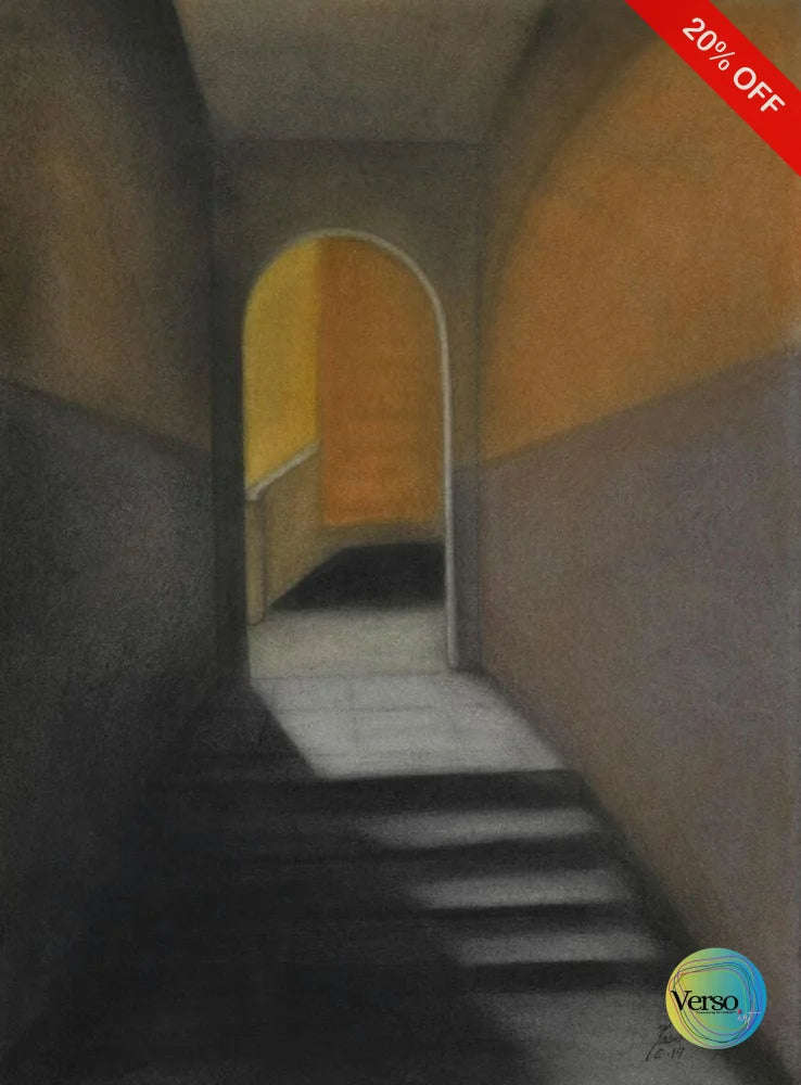 The Stairs Series 2 56 x 76 cm / Mixed / Unframed, shipped in roll