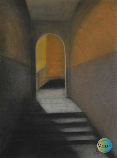 The Stairs Series 2 56 x 76 cm / Mixed / Unframed, shipped in roll