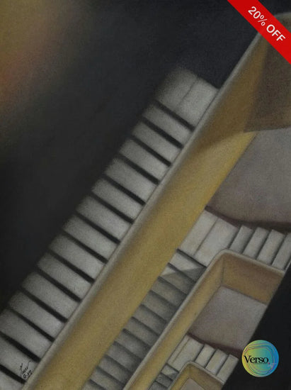 The Stairs Series 3 56 x 76 cm / Mixed / Unframed, shipped in roll