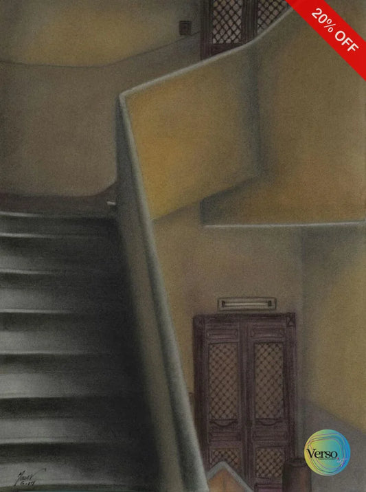The Stairs Series 4 56 x 76 cm / Mixed / Unframed, shipped in a roll