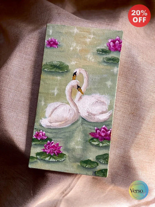 The Swan’s Tale - 10 x 12 inch / Oil / Unframed, shipped in a roll