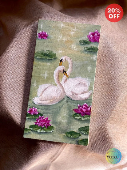 The Swan’s Tale - 10 x 12 inch / Oil / Unframed, shipped in a roll