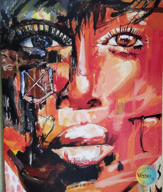 The wistful 40 x 60 cm / Acrylic / Unframed, shipped in roll