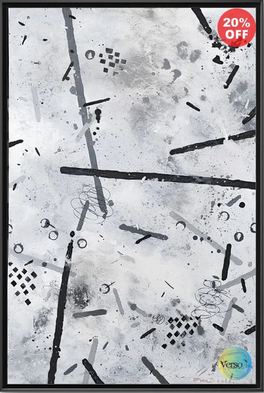 Threshold - 40 x 60 cm / Mixed / Framed, shipped flat