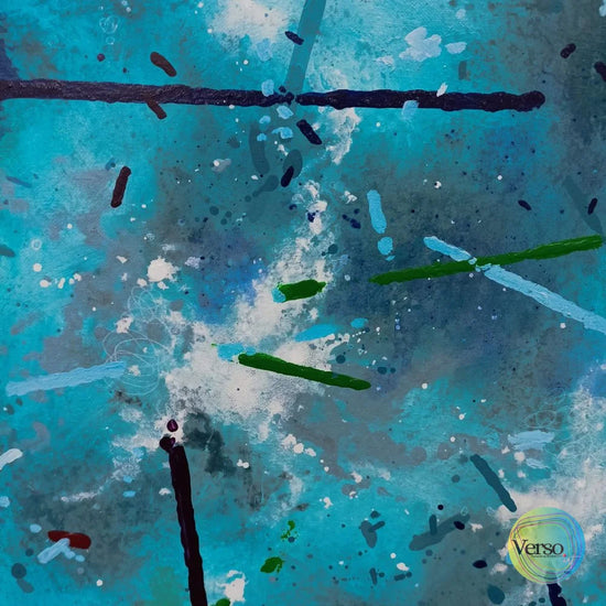 TIDE - 40 x 60 cm / Mixed / Framed, shipped flat