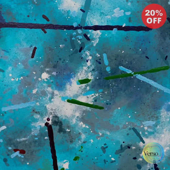 TIDE - 40 x 60 cm / Mixed / Framed, shipped flat