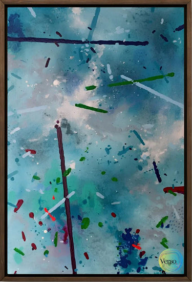 TIDE - 40 x 60 cm / Mixed / Framed, shipped flat