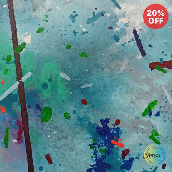 TIDE - 40 x 60 cm / Mixed / Framed, shipped flat