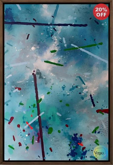 TIDE - 40 x 60 cm / Mixed / Framed, shipped flat
