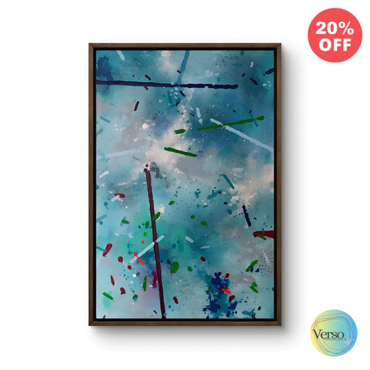 TIDE - 40 x 60 cm / Mixed / Framed, shipped flat