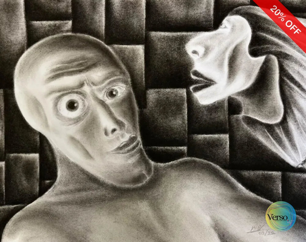 Titiritero 30.2 x 24.5 cm / Pastel / Unframed, shipped in roll