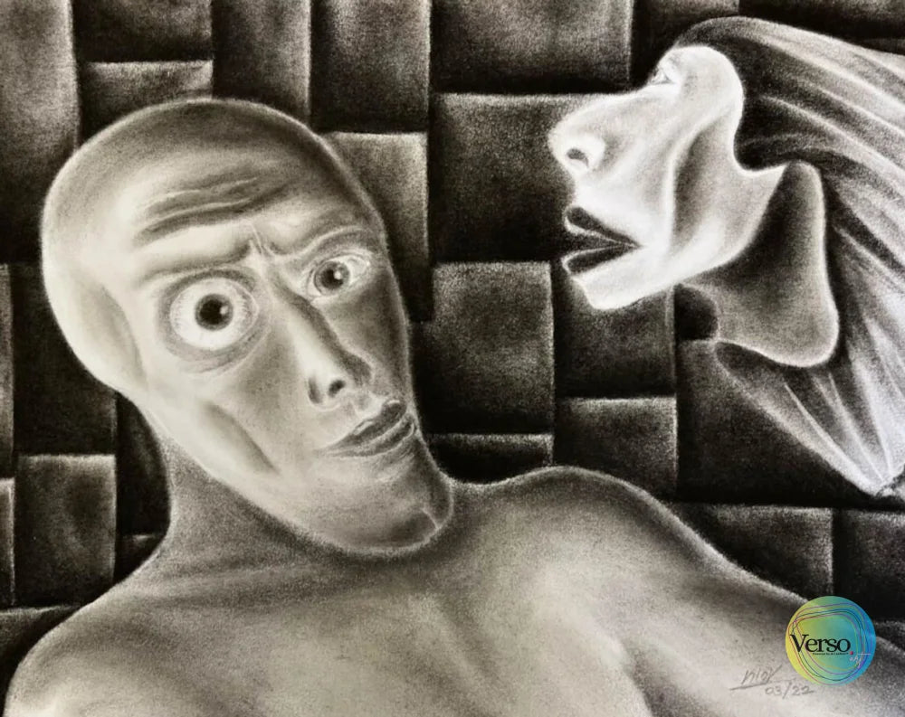 Titiritero 30.2 x 24.5 cm / Pastel / Unframed, shipped in roll