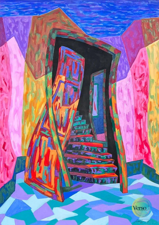 Transfiguración 70 x 100 cm / Oil / Unframed, shipped in roll