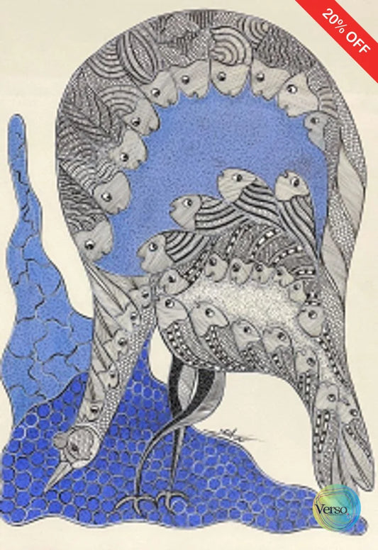 Tribal Gond Arts 4 29.7 x 42.0 cm / Mixed / Unframed, shipped in a roll