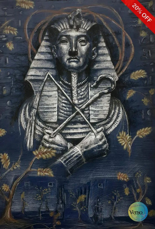 Tut Anch Amun 50 x 70 cm / Mixed / Unframed, shipped in roll