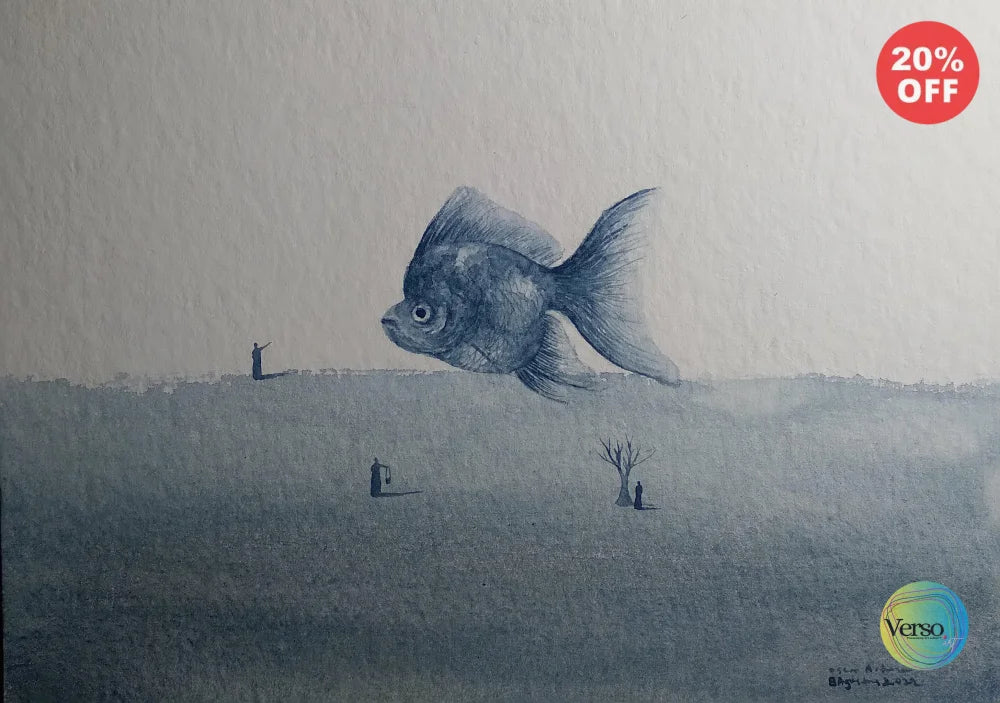 Ulamsari 24 x 17 cm / Watercolor / Unframed, shipped in a roll