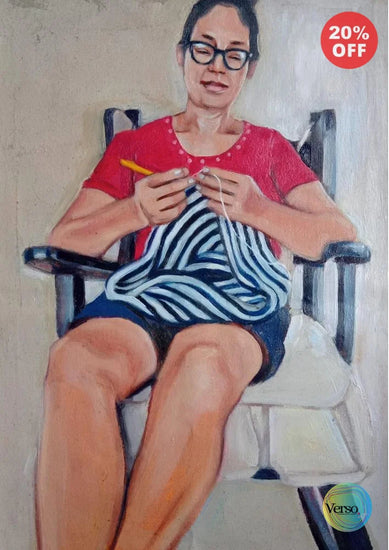 Untitled c2 35 x 50 cm / Oil / Unframed, shipped in roll