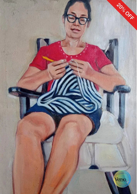 Untitled c2 35 x 50 cm / Oil / Unframed, shipped in roll