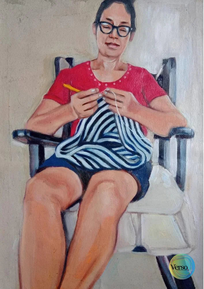 Untitled c2 35 x 50 cm / Oil / Unframed, shipped in roll