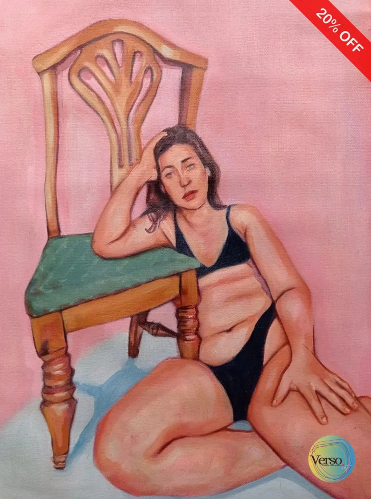 Untitled C4 35 x 50 cm / Oil / Unframed, shipped in roll