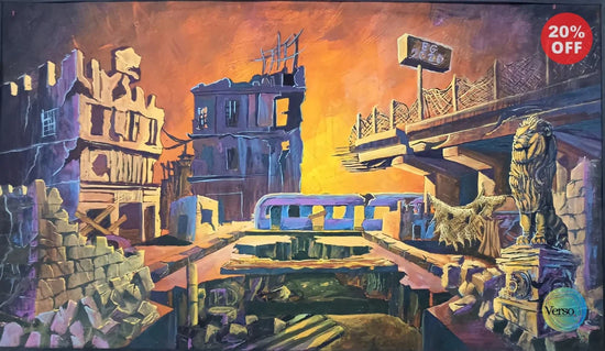 Utopia 60 x 40 cm / Gouache / Unframed, shipped in roll