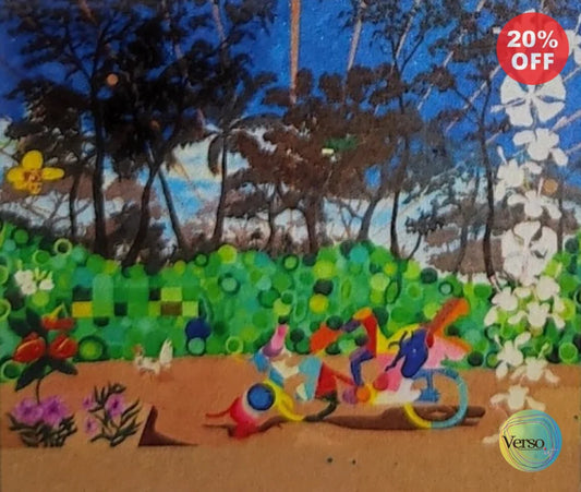 Vamo Pal Campo 50 x 40 inch / Acrylic / Unframed, shipped flat