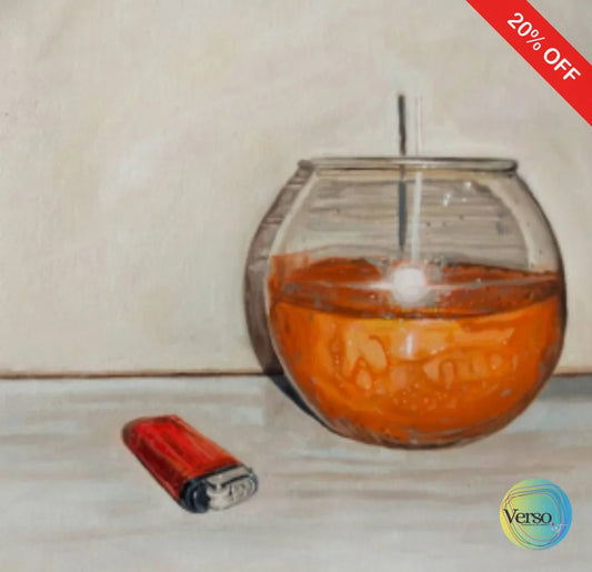 Vela 30 x 30 cm / Oil / Unframed, shipped in roll