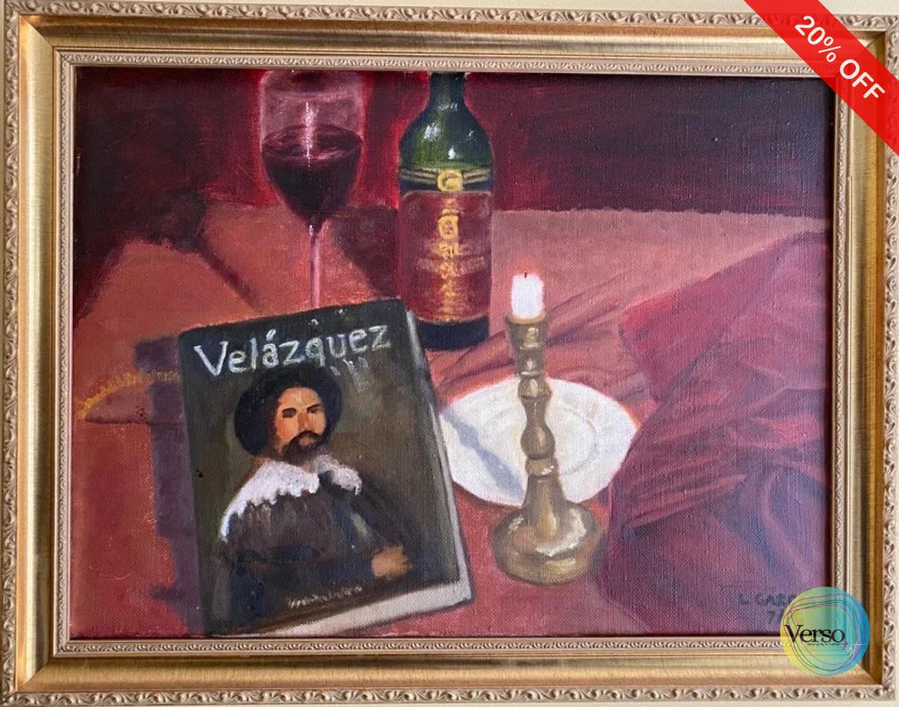 Velasquez 24 x 18 inch / Oil / Unframed, shipped in a roll