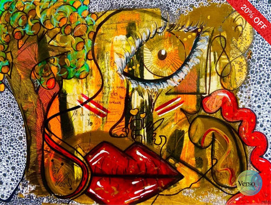 Vella Guerrera 61 x 45.7 cm / Mixed / Unframed, shipped flat